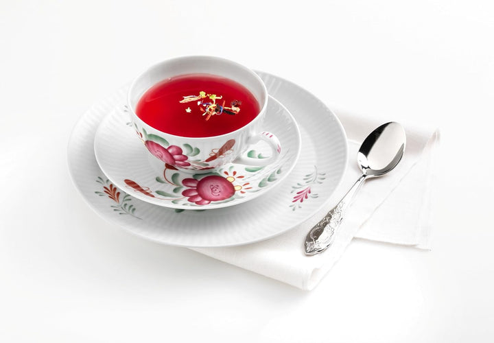 Seltmann Weiden, Teeservice 18-teilig gross, Amina Ostfriesenrose