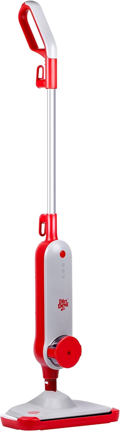 Dirt Devil Dampfreiniger DD7002- Elektrische Bodenreiniger 1300W - Dampfbesen mit 7,5 Meter Reichwei
