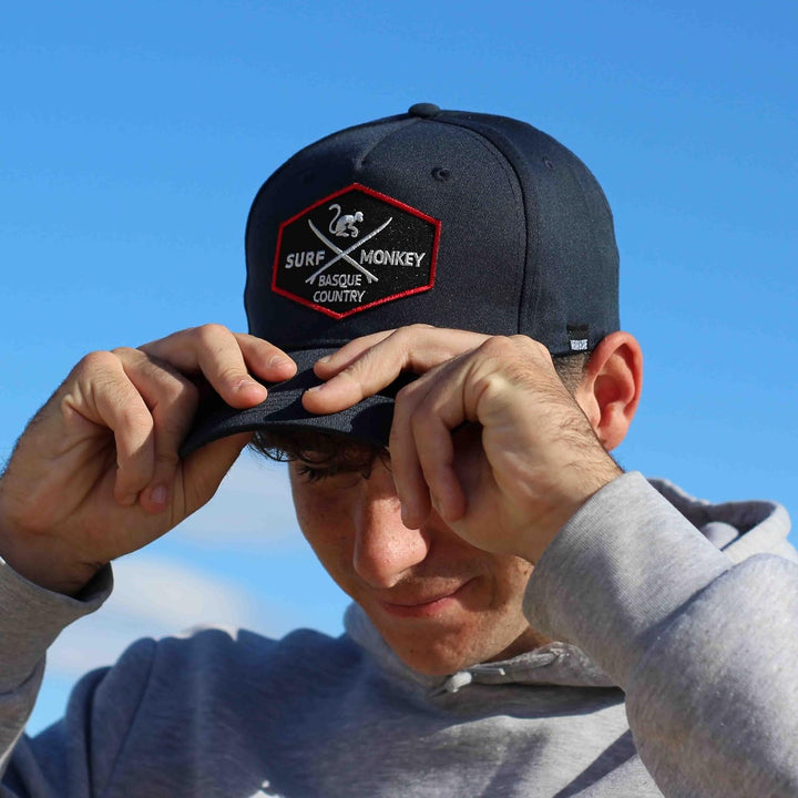 SURF MONKEY Baseball Cap Verstellbare Kappe - Recycelt - Mützen für Damen und Herren Einheitsgrösse