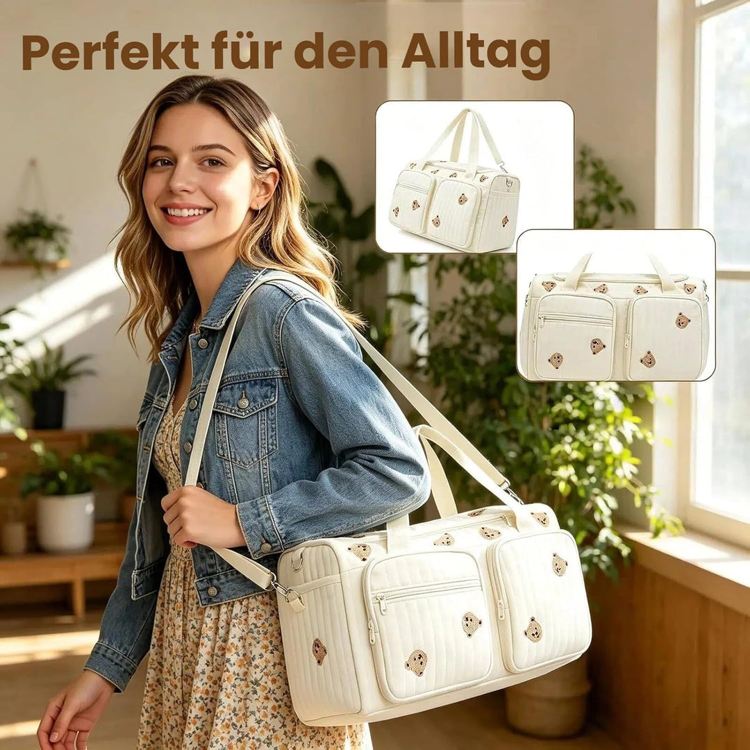 Gross Kliniktasche Geburt 48×26x22 cm Kinderwagen Tasche Wickeltasche Organizer wickelrucksack Reise