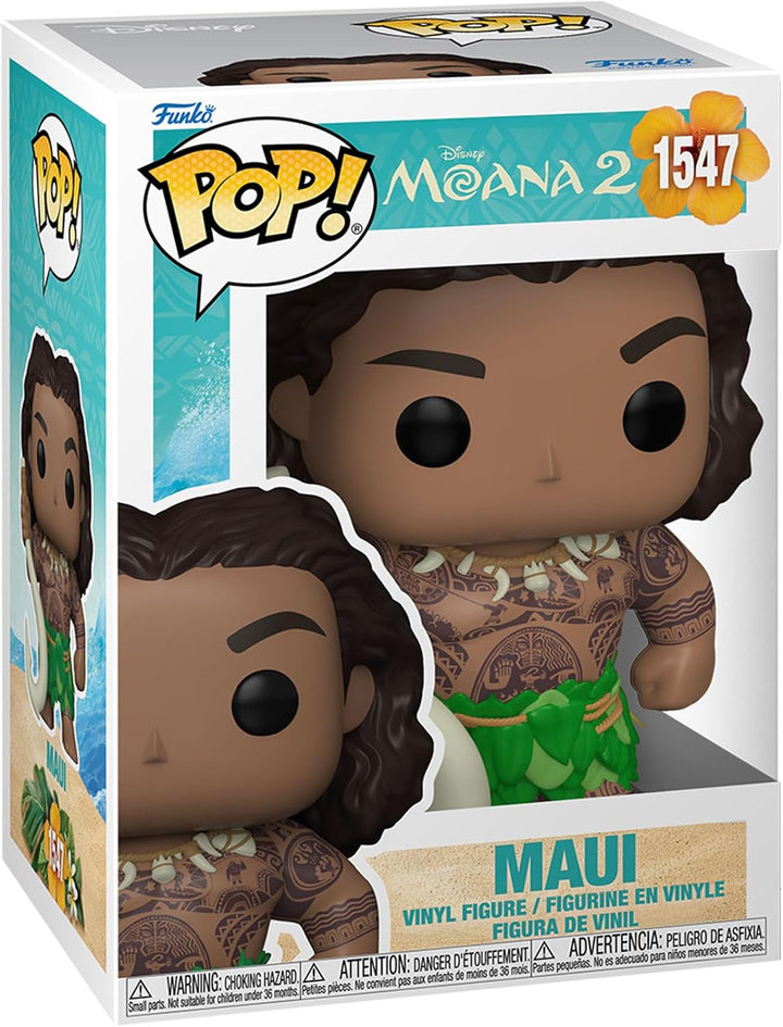 Funko Pop! Disney: Moana 2 - Maui - Vaiana - Vinyl-Sammelfigur - Geschenkidee - Offizielle Handelswa