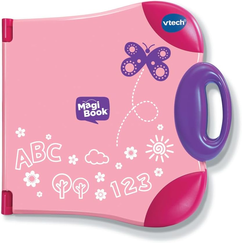 VTech – 602155 – MagiBook Starter Pack, Rosa (französischsprachig), Rosa
