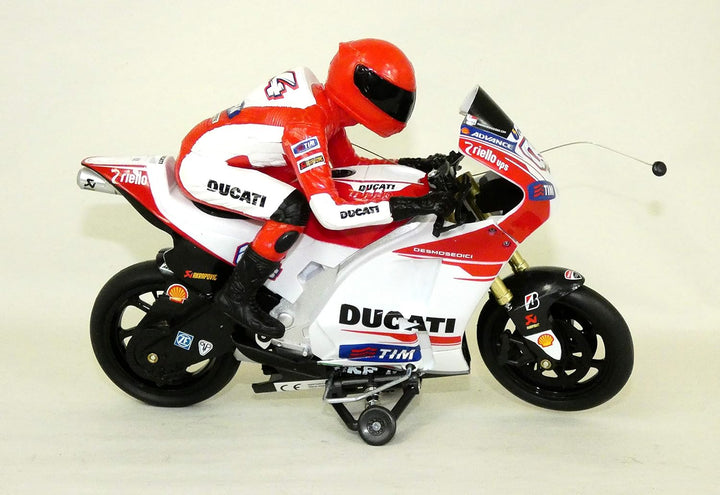NewRay 88815 - Ferngesteuertes Modellmotorrad "Ducati Desmosedici - C.Stoner Nr.4" 1:9
