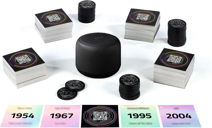 Hitster Platin-Edition – Musik-Partyspiel mit 500 Songs aus Pop, Rock, Hip-Hop, Dance & mehr, inkl.