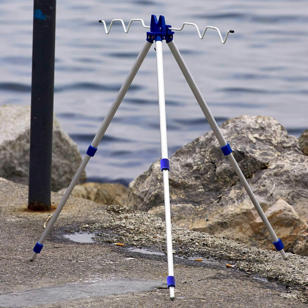 DIGIFLEX Teleskop-Stativ-Stativ für Angelruten, Unterstützung für Meer, Strand, Ufer, Pier Ausrüstun