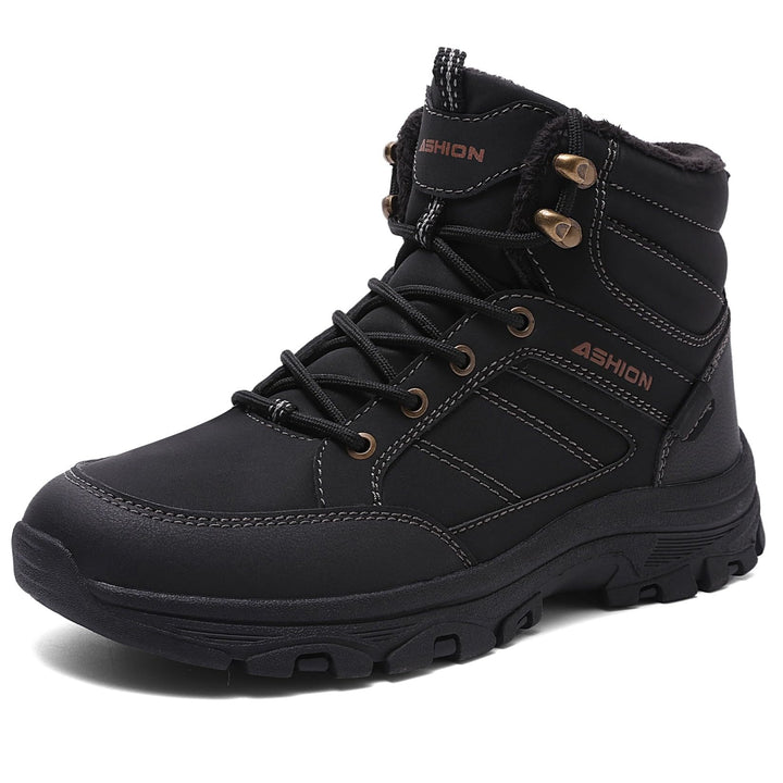 Littleplum Wanderschuhe Herren Trekkingschuhe Leicht Outdoorschuhe Wanderstiefel Herren Stiefel Wint