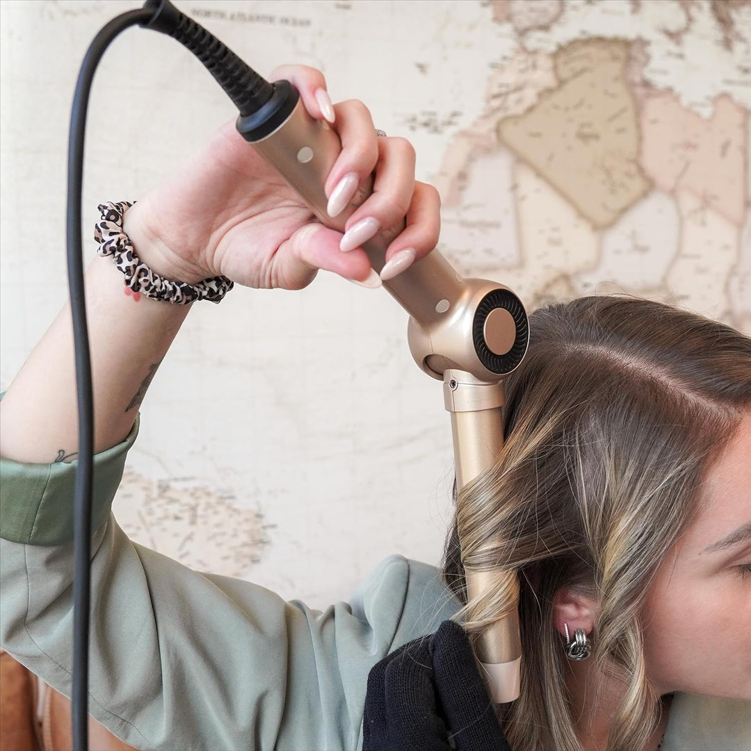 Demeliss SAINT ALGUE - CURL POWER Faltbarer Lockenwickler - Ultraleicht zu bedienen - 180° klappbar
