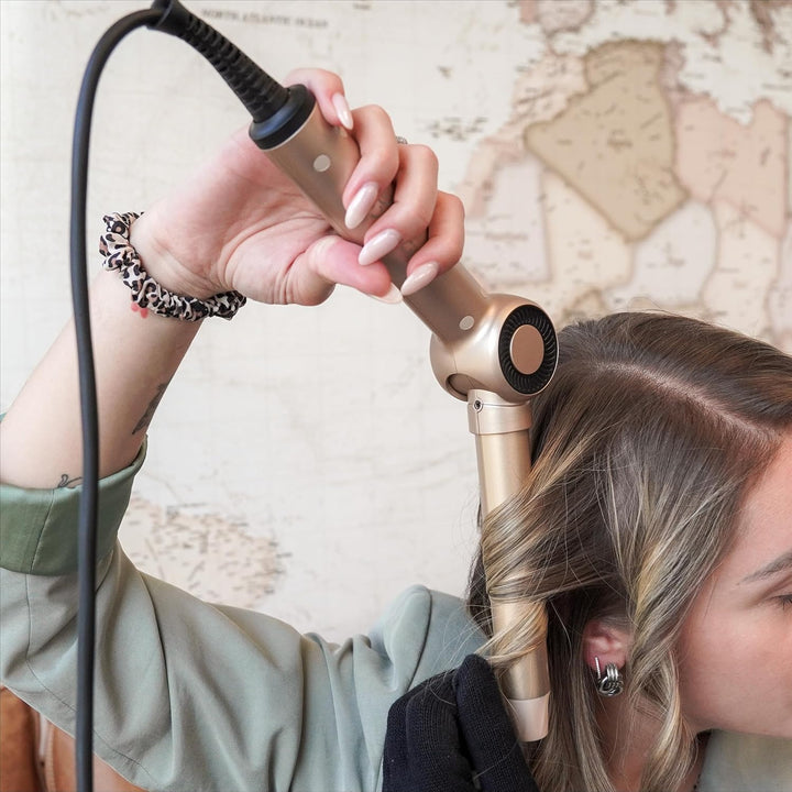 Demeliss SAINT ALGUE - CURL POWER Faltbarer Lockenwickler - Ultraleicht zu bedienen - 180° klappbar