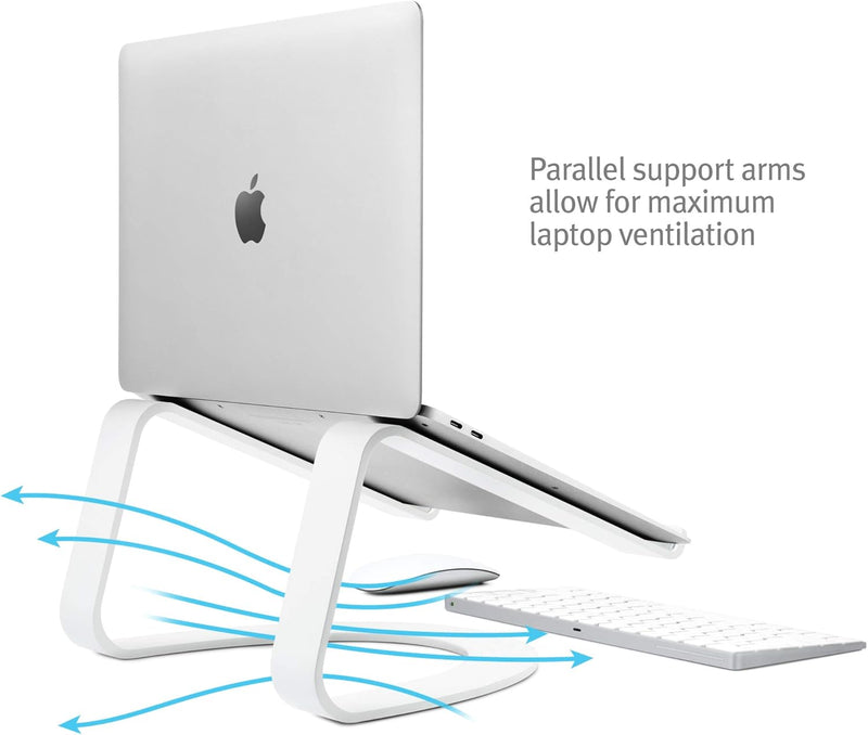 Twelve South Curve Laptopständer für MacBook und Notebooks Ergonomischer, belüfteter Notebook Stand