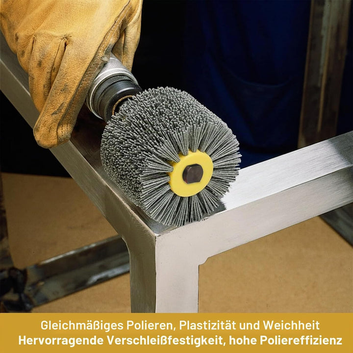 Schleifbürsten, Nylonbürste 120 , Körnung Nylonbürste, Polierbürste zum Holzverarbeitung,für Satinie
