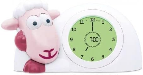 ZAZU Sam The Lamb Uhr – Schlafcoach Uhr und Nachtlicht für Kinder | Bringt Ihrem Kind mit visuellen