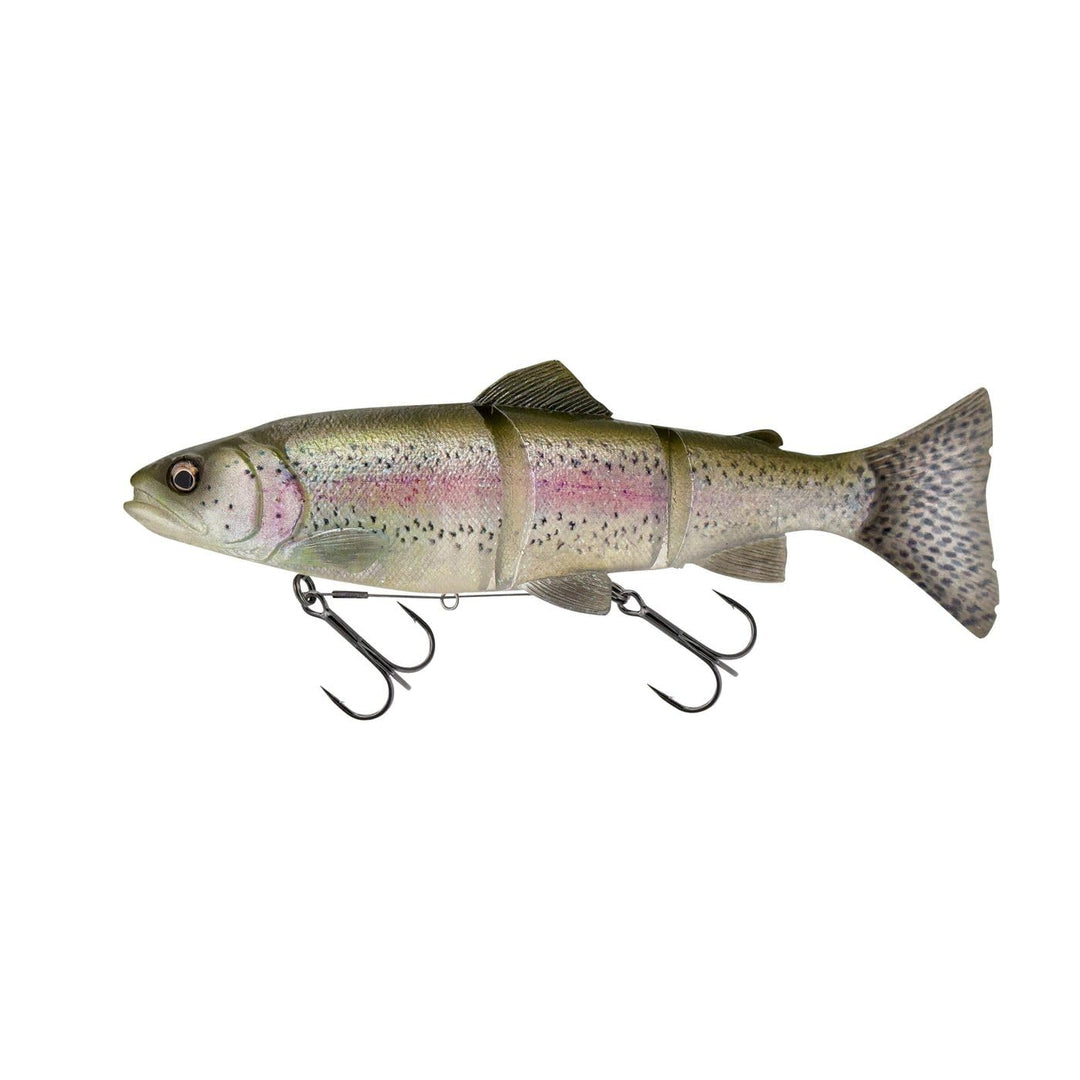 Savage Gear 3D Line Thru Trout 15cm 40g Sinking Artic Char Gummifisch 303 Clear Rainbow Trout, 303 C