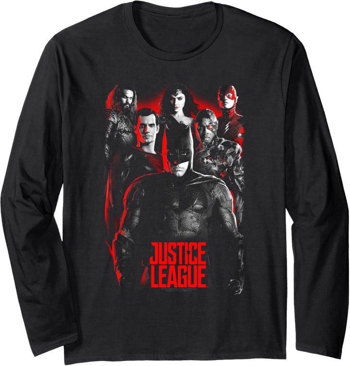 Justice League Movie The League Langarmshirt