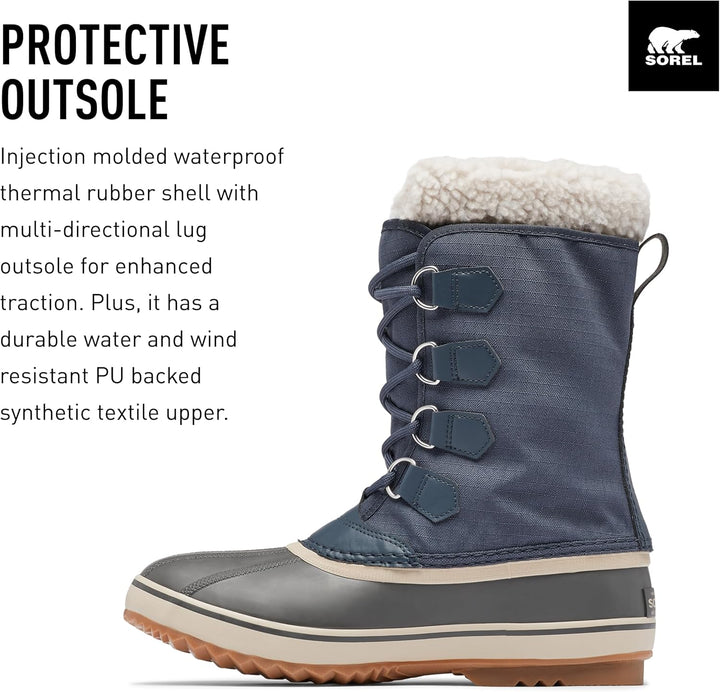 Sorel Herren-Winterstiefel, 1964 PAC NYLON WP 40 EU Blau
