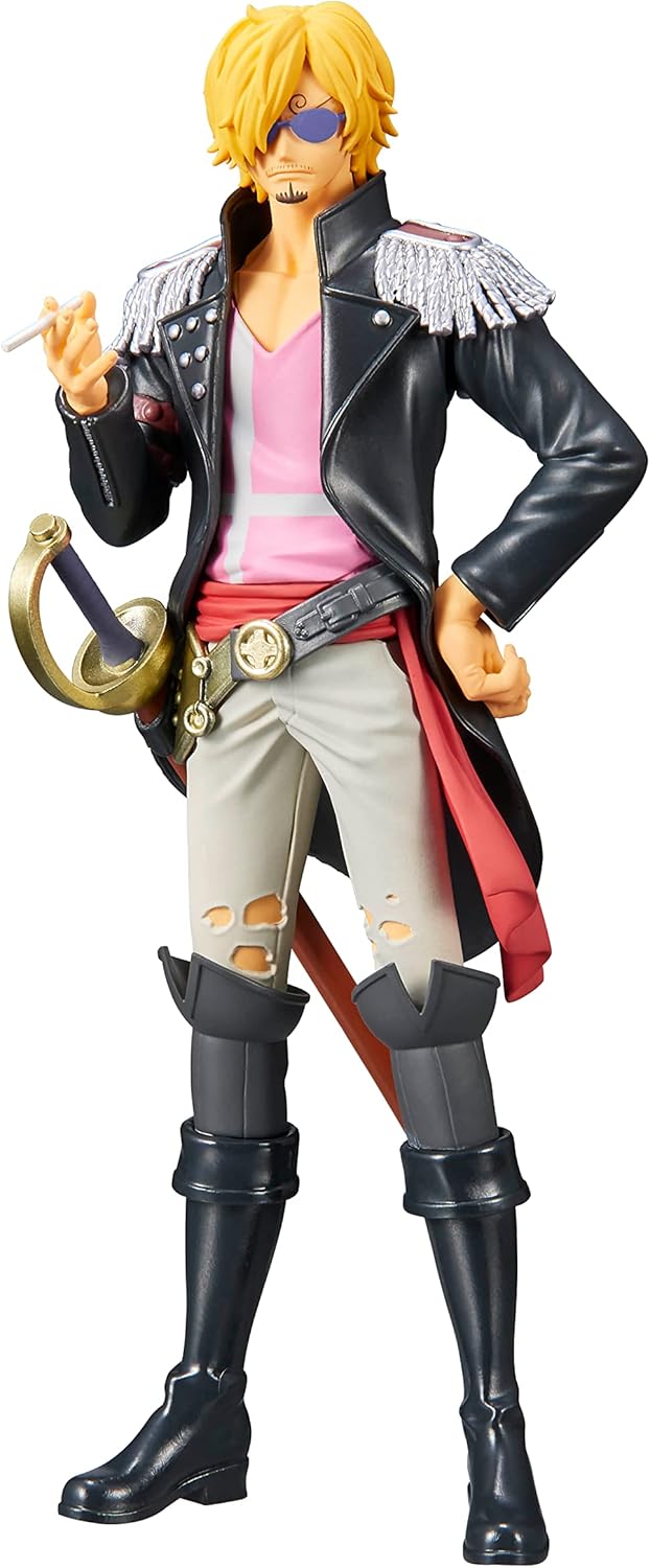 Banpresto Actionfigur One Piece Dxf - The Grandline Men Vol.4 (TBA) Sanji 17 cm BP18950 Mehrfarbig