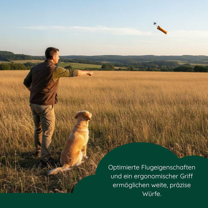 Standard Dummy 500g | Aktion 5 + 1 GRATIS | Robustes Material | Mit Wurfgriff | Schwimmfähig | Ideal