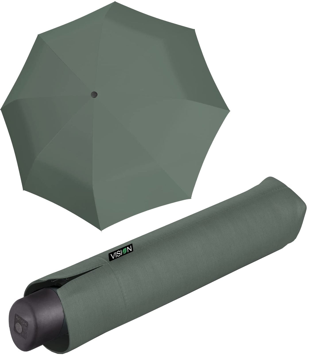 Knirps nachhaltiger Damen Taschenschirm Vision Manual - plant, Plant