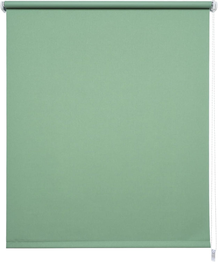 Liedeco® Rollo, Fenster Rollo, Kettenzug-Rollo / 92 x 180 cm (Breite x Höhe), blattgrün/Verdunkelnd,