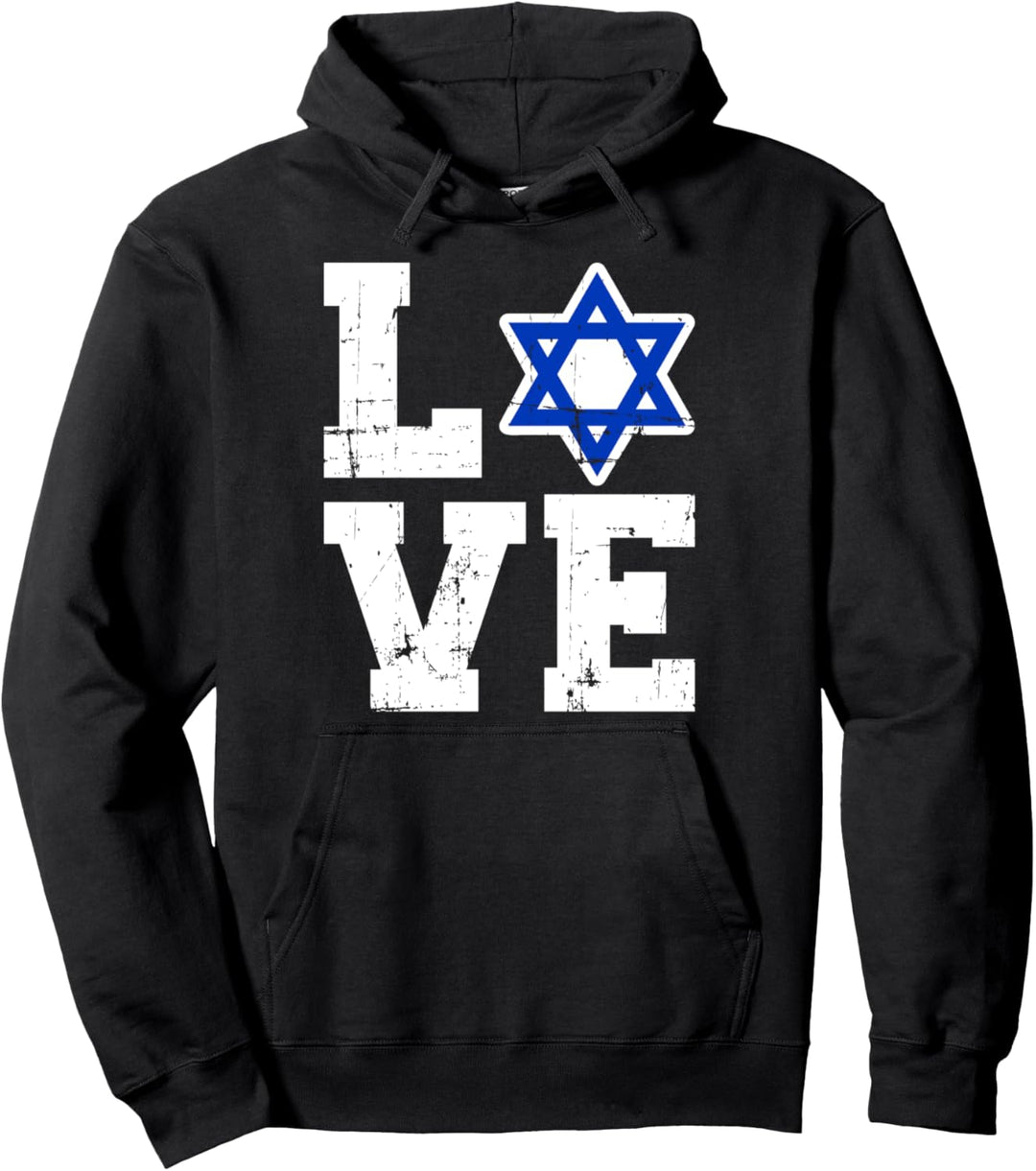 Israel Liebe Pullover Hoodie