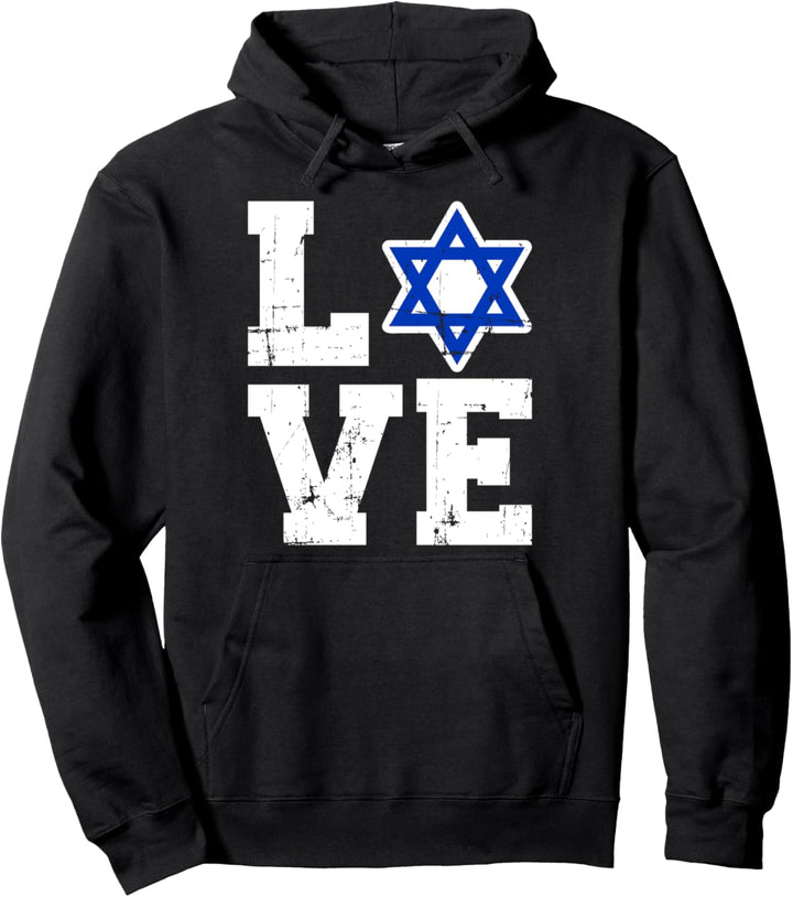 Israel Liebe Pullover Hoodie