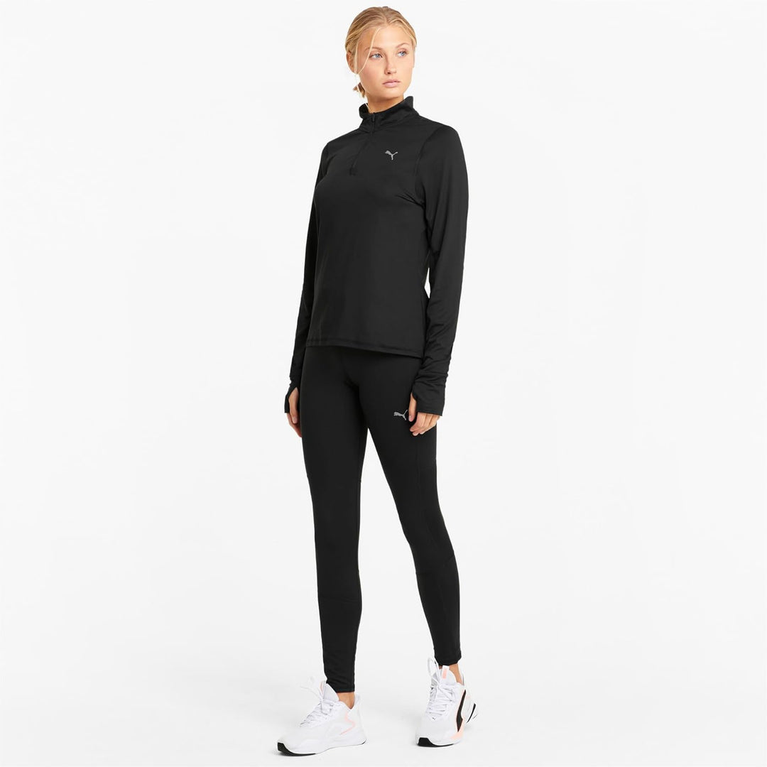 Puma Unisex Strumpfhose Run Favorite Reg Rise Full Tight W S Puma Schwarz, S Puma Schwarz