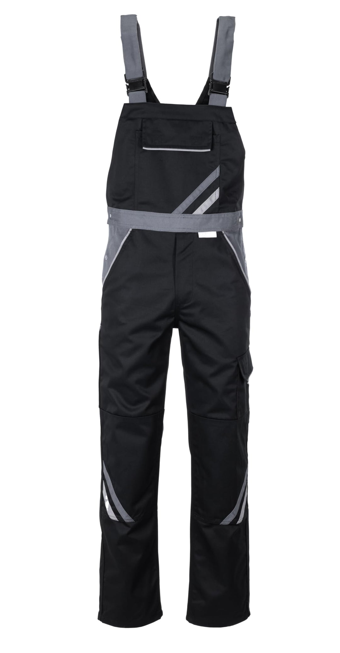 Planam Highline Herren Latzhose schwarz Schiefer Zink Modell 2712 Grösse 66 schwarz/schiefer/zink 66