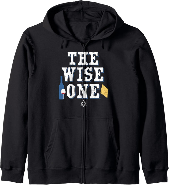 Pesach Passover The Wise One Geschenkidee Kapuzenjacke