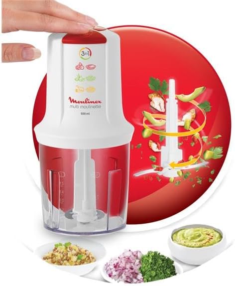 Moulinex - Hakmolen multi moulinette 400w - 500ml - 200gr - 2 snelheden