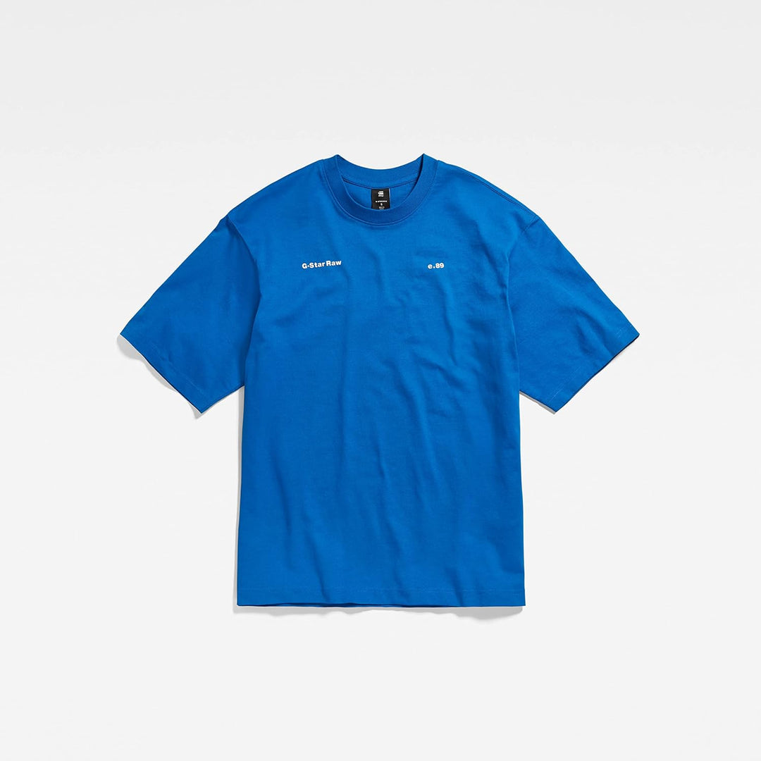 G-STAR Herren Unisex Boxy Base T-Shirt T-Shirts L Blau (Lapis Blue D23218-c336-d610), L Blau (Lapis