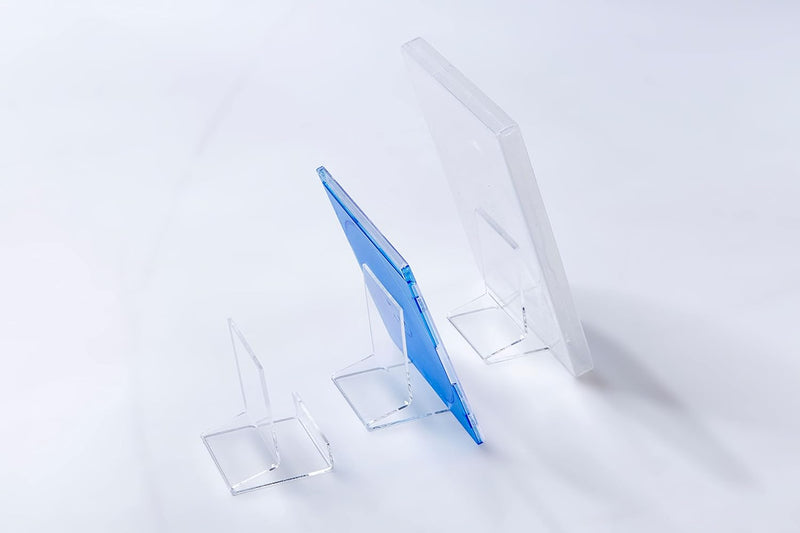 Acrylglastechnik Danier 10 Stück DVD/CD Aufsteller,CD Ständer,Warenpräsenter