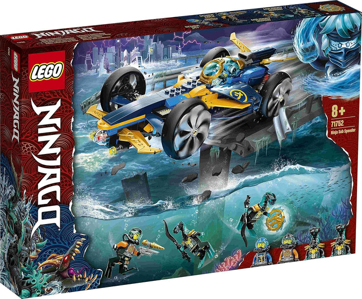 Lego Ninjago 2er Set: 71750 Lloyds Hydro-Mech & 71752 Ninja-Unterwasserspeeder