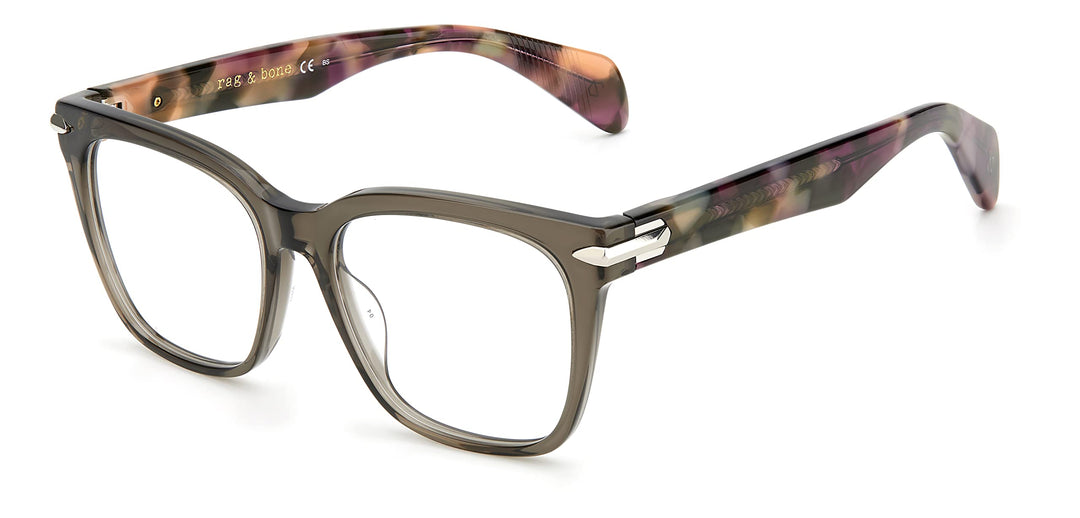 rag & bone Unisex Sunglasses 52 Dark Green Light, 52 Dark Green Light