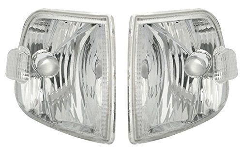 Depo Frontblinker Set Klarglas Chrom links rechts Blinker
