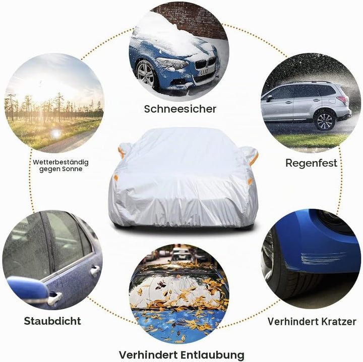 Kayme Autoplane Wasserdicht Atmungsaktiv Passend für 2004-2024 BMW 1er(E87/E81/F20/F21/F40), 6 Schic