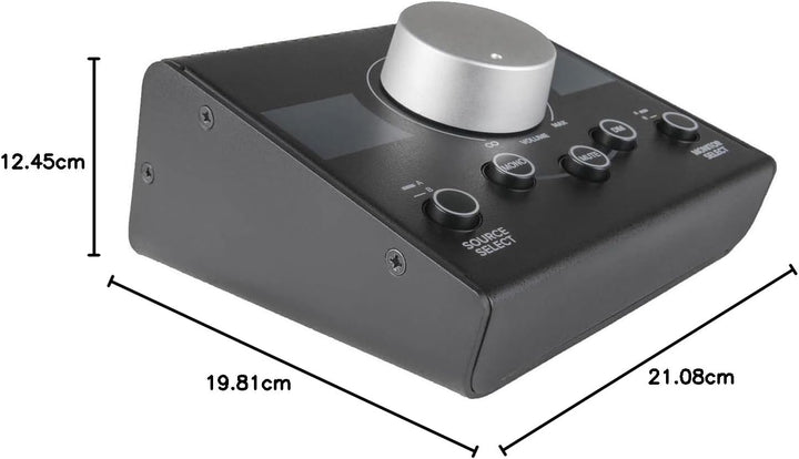 Mackie Big Knob Serie, passiver 2 x 2 Studio-Monitor-Controller (grosser Knauf) Passive 2x2 Controll