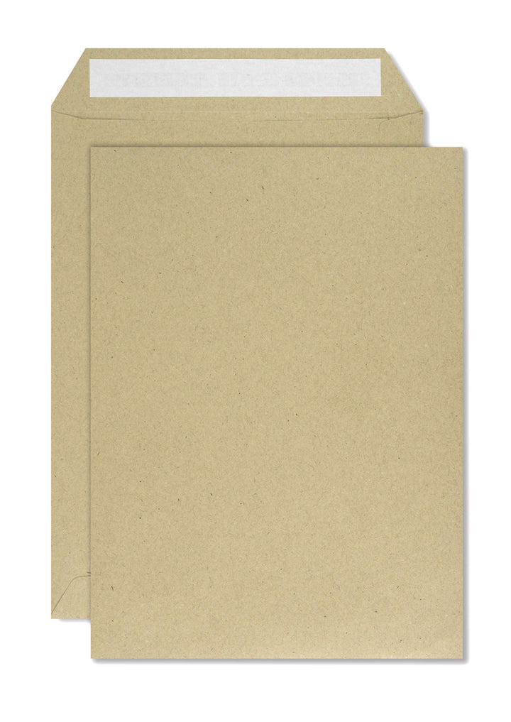 Netuno 500x Versandtasche Braun DIN C5 162 x 229 mm 90g grosser Briefumschlag Braun Maxibrief grosse