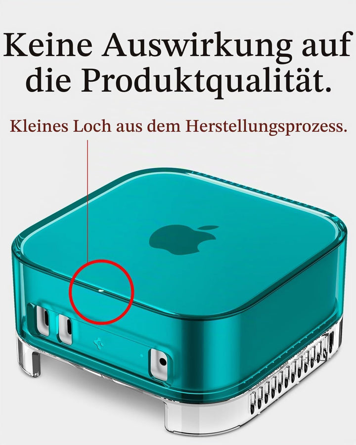 Spigen Classic C1 Hülle mit eingebautem Luftfilter Ständer Entwickelt für Mac mini M4 / M4 Pro Chip