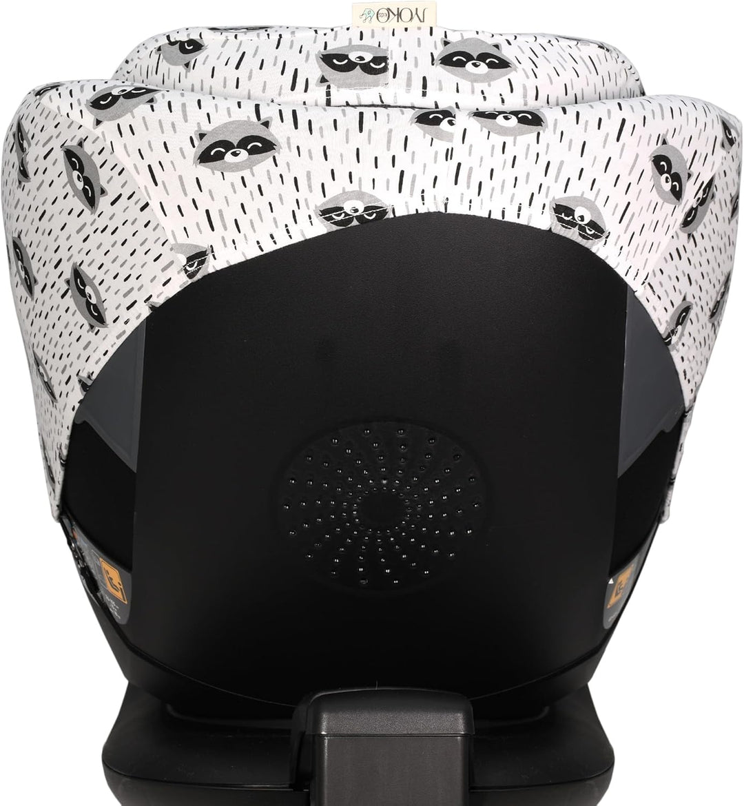 JYOKO KIDS Bezug für Autositz kompatibel mit Maxi Cosi (Raccoon, Maxi Cosi Pearl 360 y Mica Pro I-si