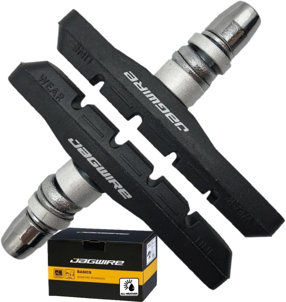 Jagwire Mountain Sport Patin-Felgenbremse V-Brakes 50 Paar Schwarz