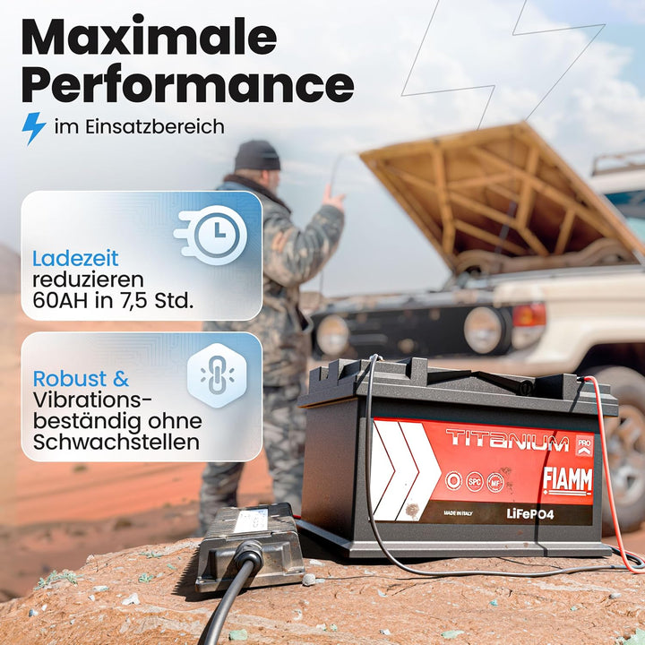 Bauer Electronics | 48V Batterie-Ladegerät LiFePO4 58,4V 10A 600W | Optimiert für Lithium-Eisenphosp