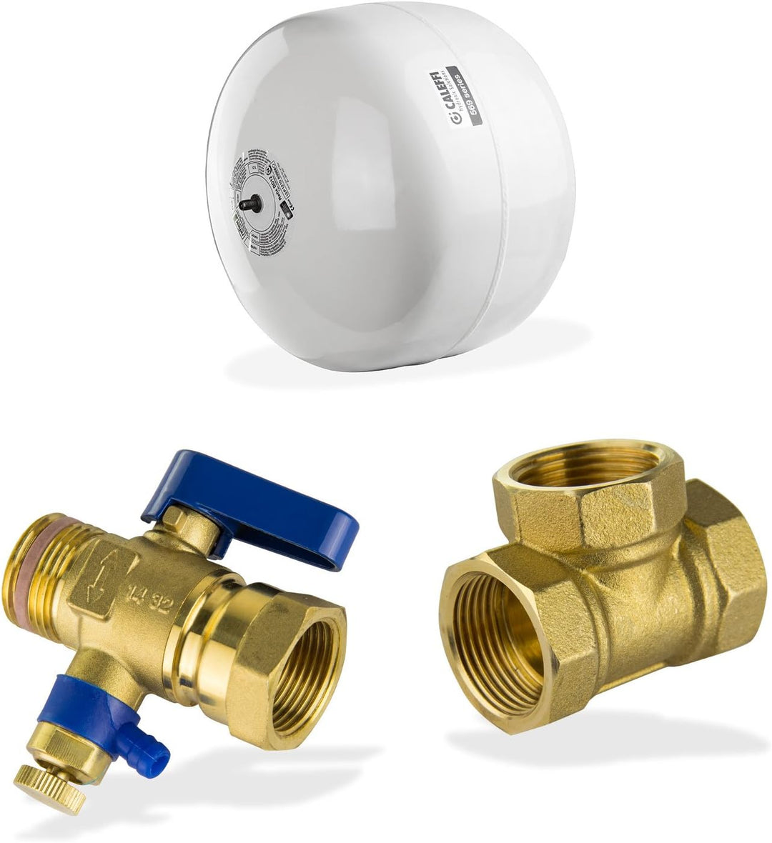 Caleffi 528881 SiCalCenter Sicherheitscenter für geschlossene WW-Bereiter 3/4" 10 bar-AD 18 l-max. 6