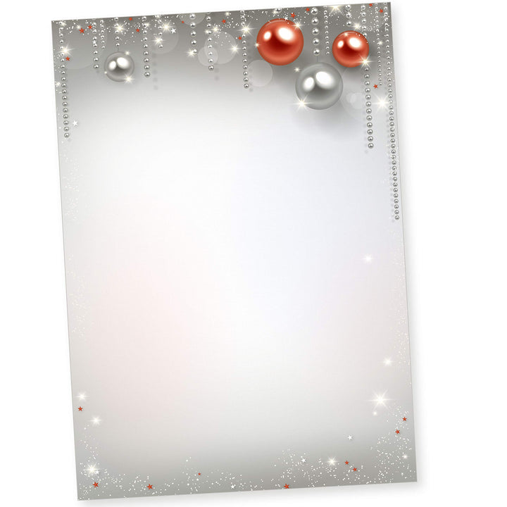 Gala Design 250 Blatt Briefpapier Weihnachten A4, Weihnachtsbriefpapier weihnachtliches Papier, 250