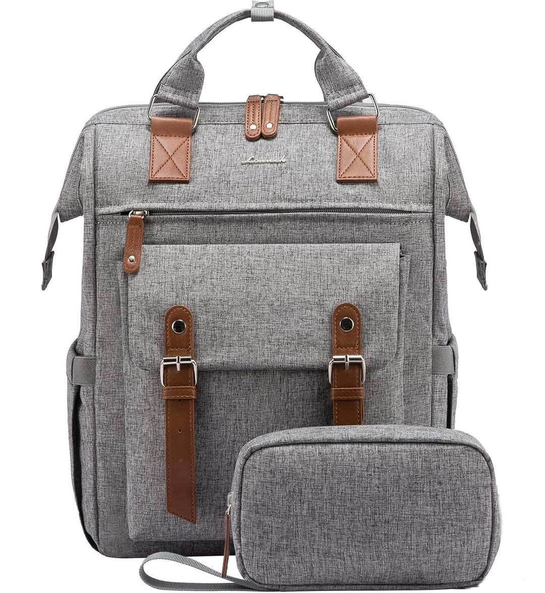 LOVEVOOK Rucksack Damen, Laptop Schulrucksack Mädchen Teenager 15,6 Zoll Tagesrucksack, Wasserdicht