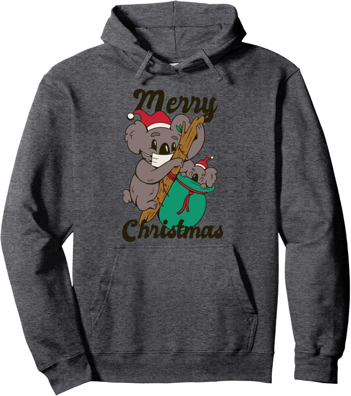 Weihnachts-Koala-Spass-Tier Pullover Hoodie