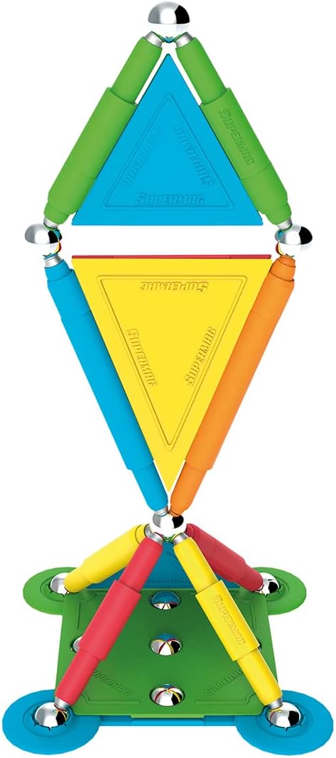 Happy People Supermag Colorstix Magnetisches Konstruktionsspielzeug Magnetische Bausteine Magnetspie