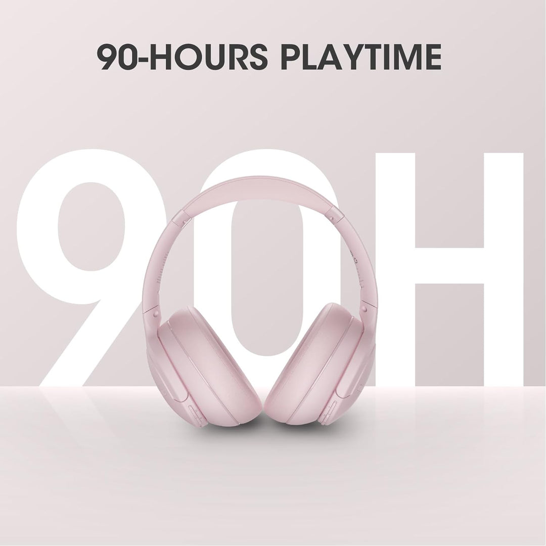 DOQAUS Kopfhörer Kabellos Bluetooth [Bis zu 90 Std] Bluetooth Kopfhörer Over-Ear mit 3 EQ-Modi, HiFi