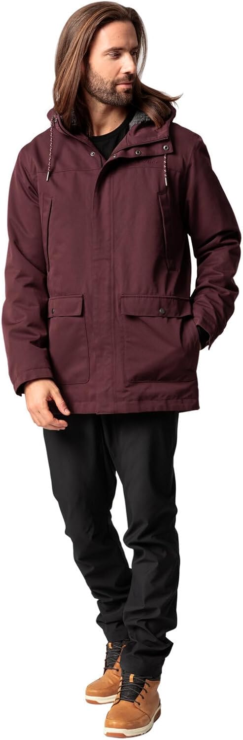 VAUDE Herren Men's Manukau Parka M dark oak, M dark oak