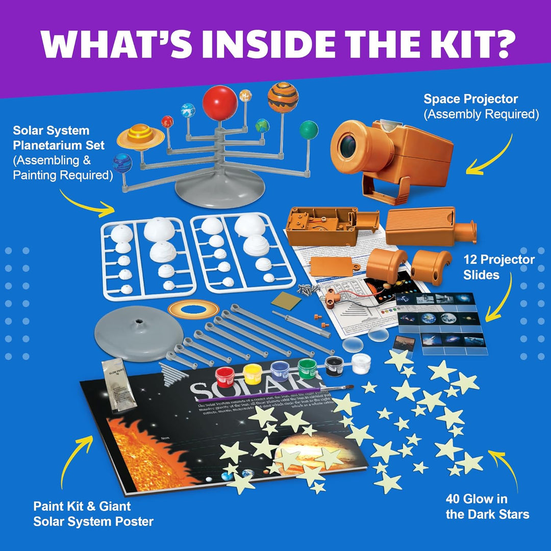 4M STEAM Powered Kids Space Exploration - Experimentierkasten Kinder ab 8 Jahre, Mint Lernspielzeug