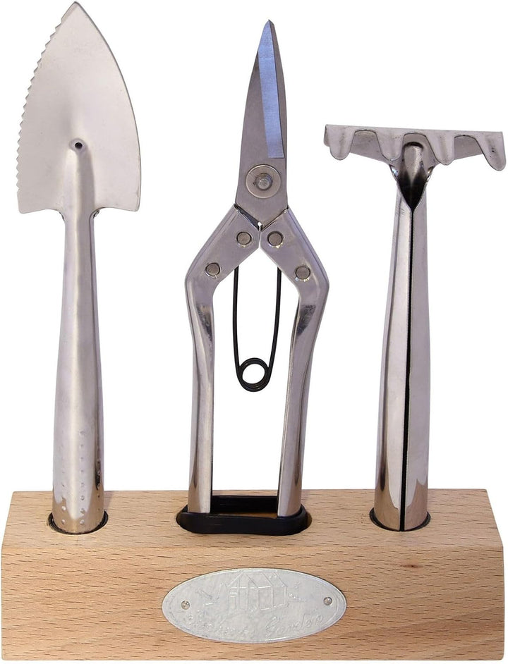Esschert Design Geräteset, Silber, ca. 25 x 4 x 17 cm