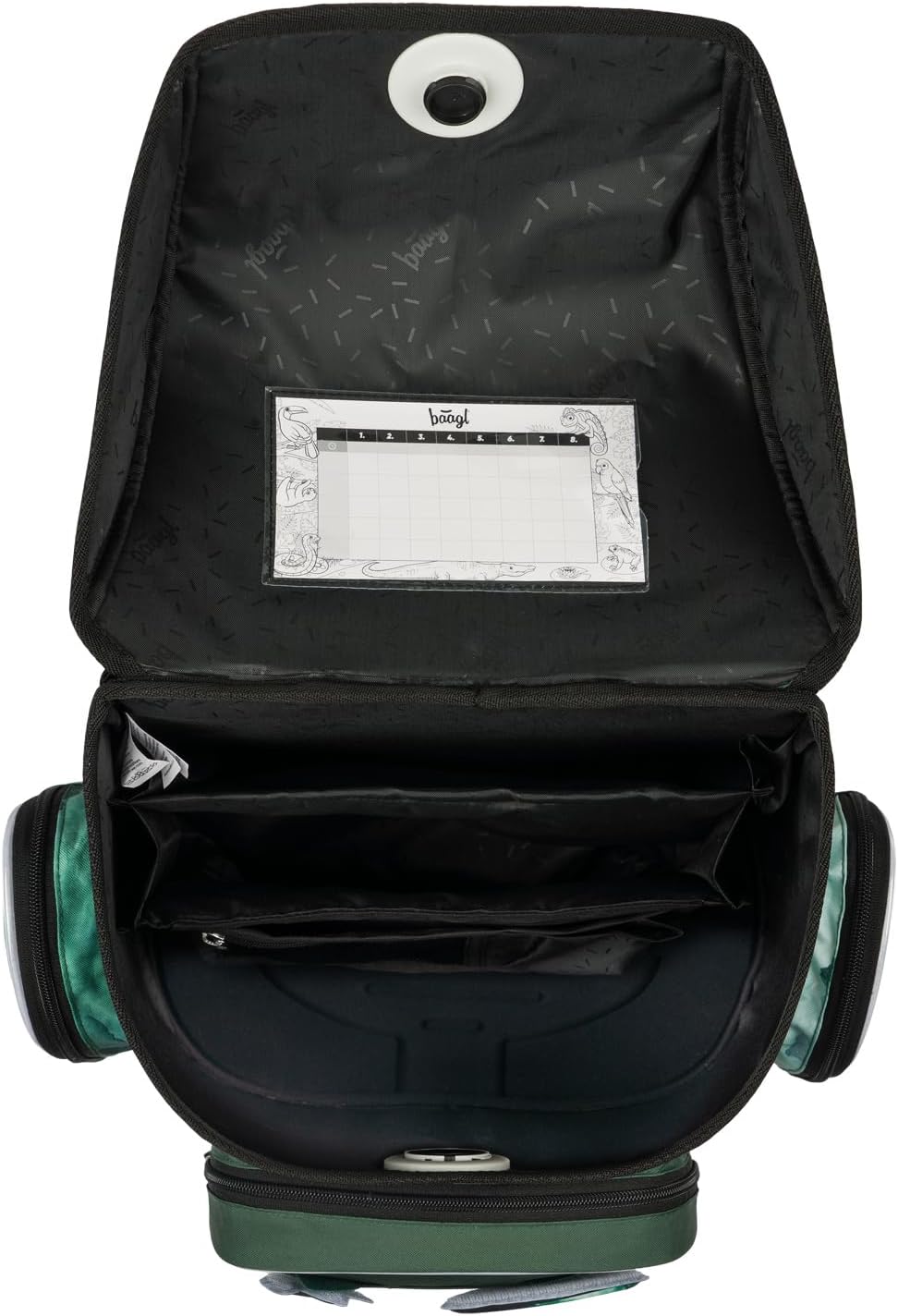 Baagl Schulranzen Jungen für 1. Klasse, Ergo Schultasche Grundschule, Leichter Kinder Ranzen Tornist